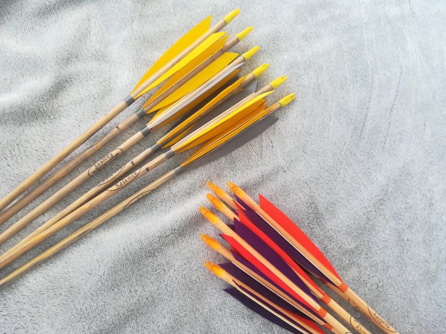 Traditional Wooden Arrows Archery Equipment