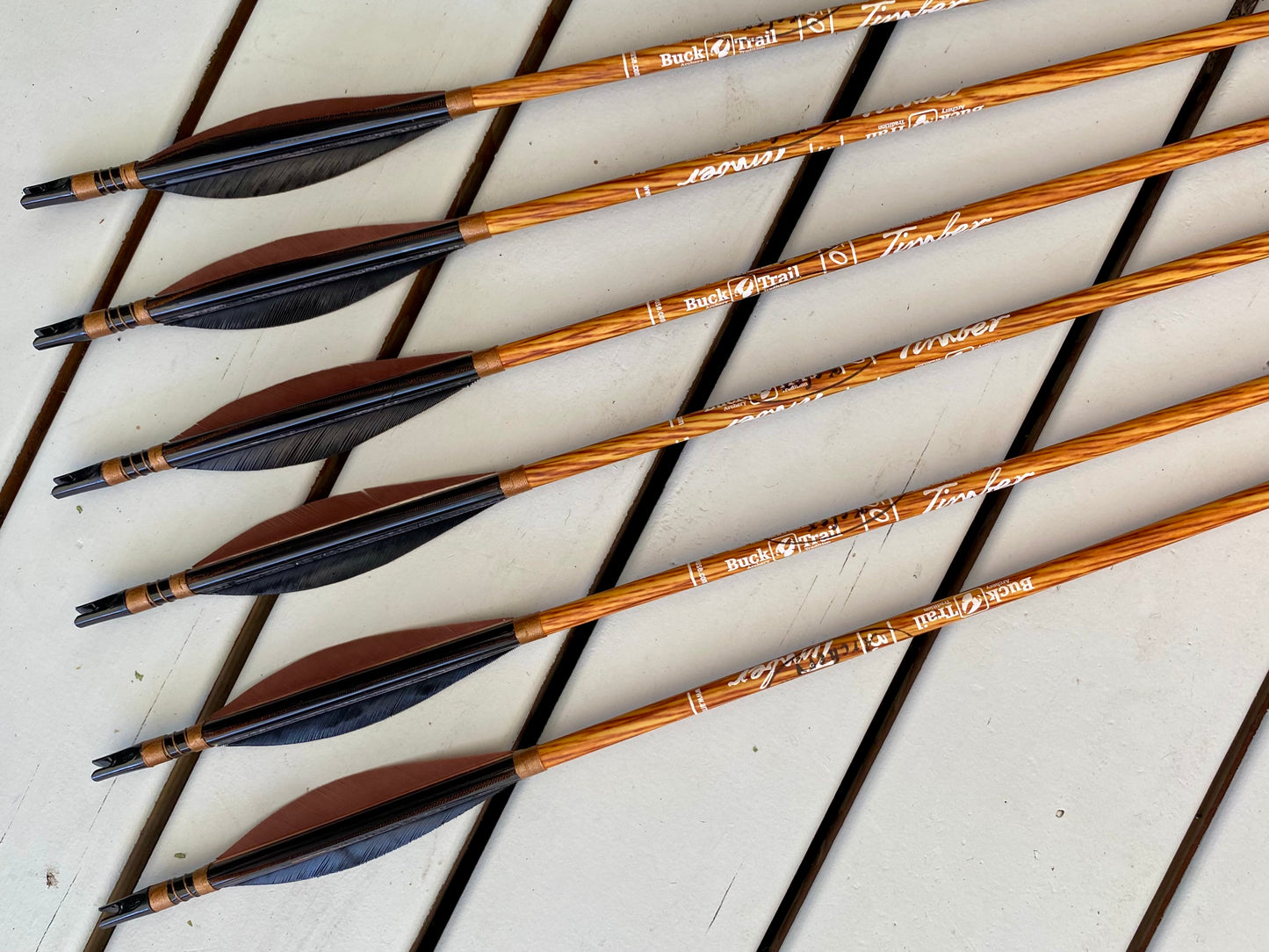 Carbon Arrows-Wood Effect-Half Dozen