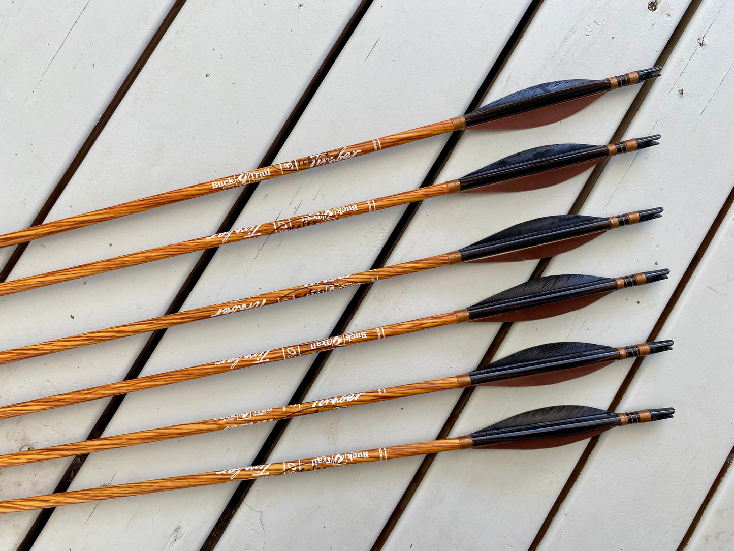 Carbon Arrows-Wood Effect-Half Dozen