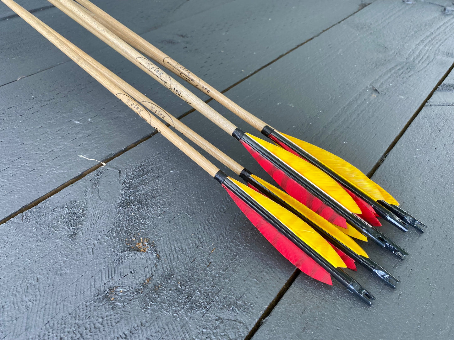 Carbon Arrows-Wood Effect-Half Dozen