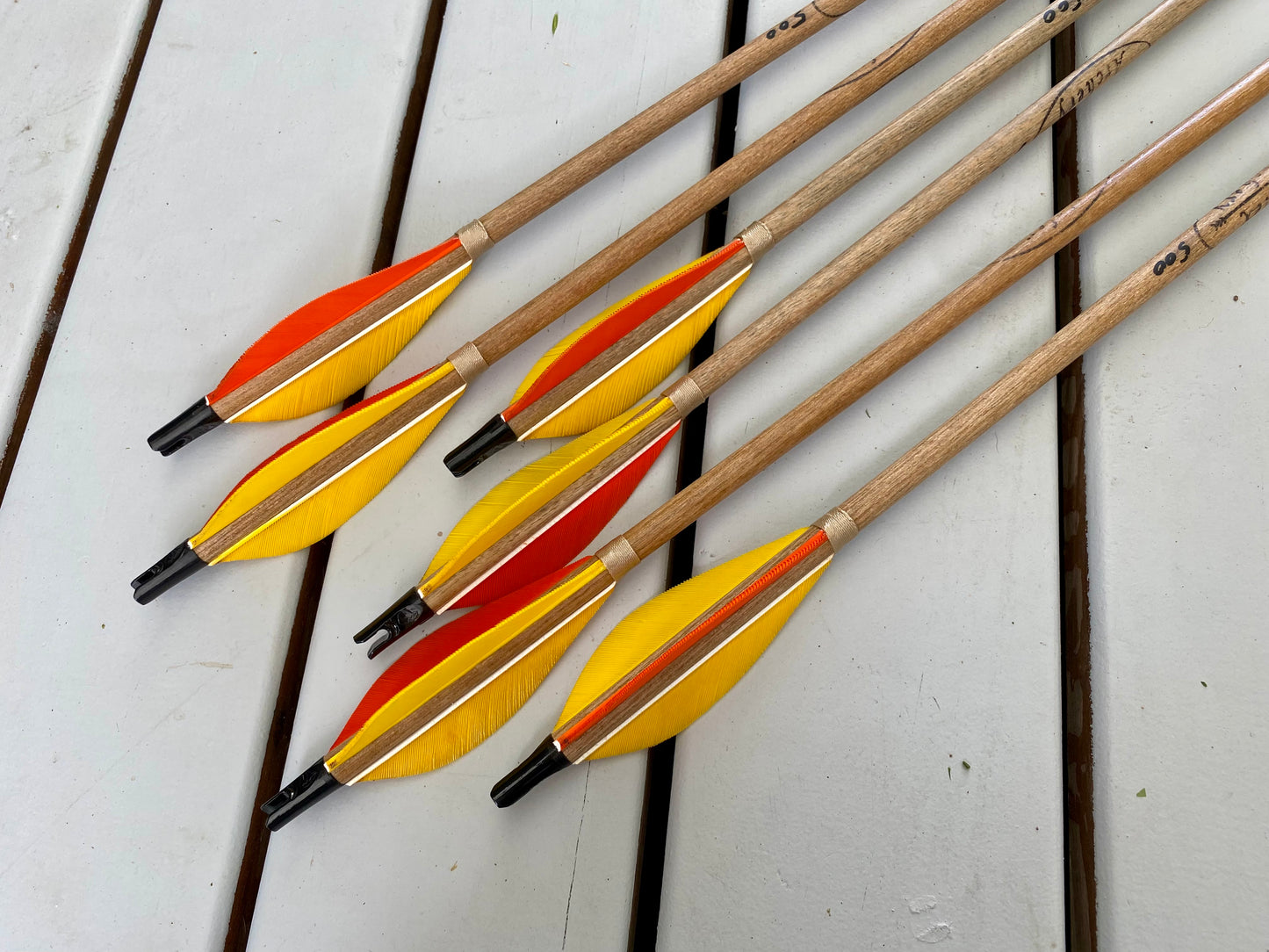 Carbon Arrows-Wood Effect-Half Dozen