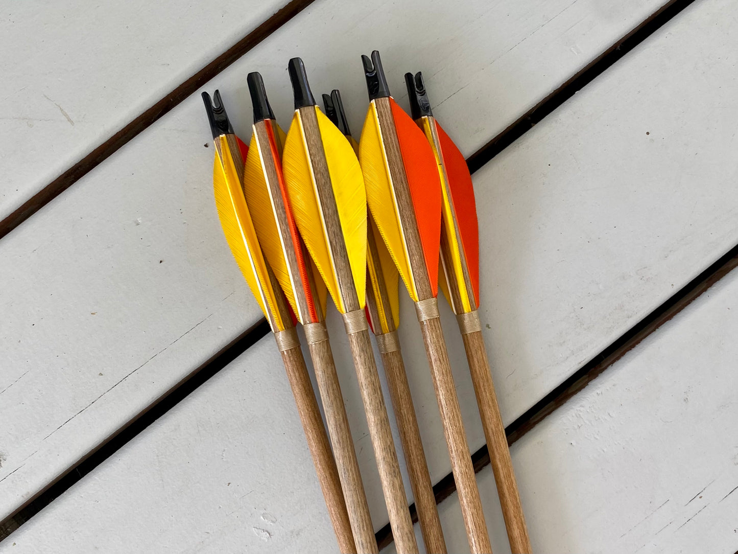 Carbon Arrows-Wood Effect-Half Dozen