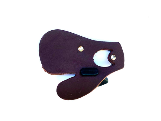 Archery Leather Tab with Separator - Bearpaw