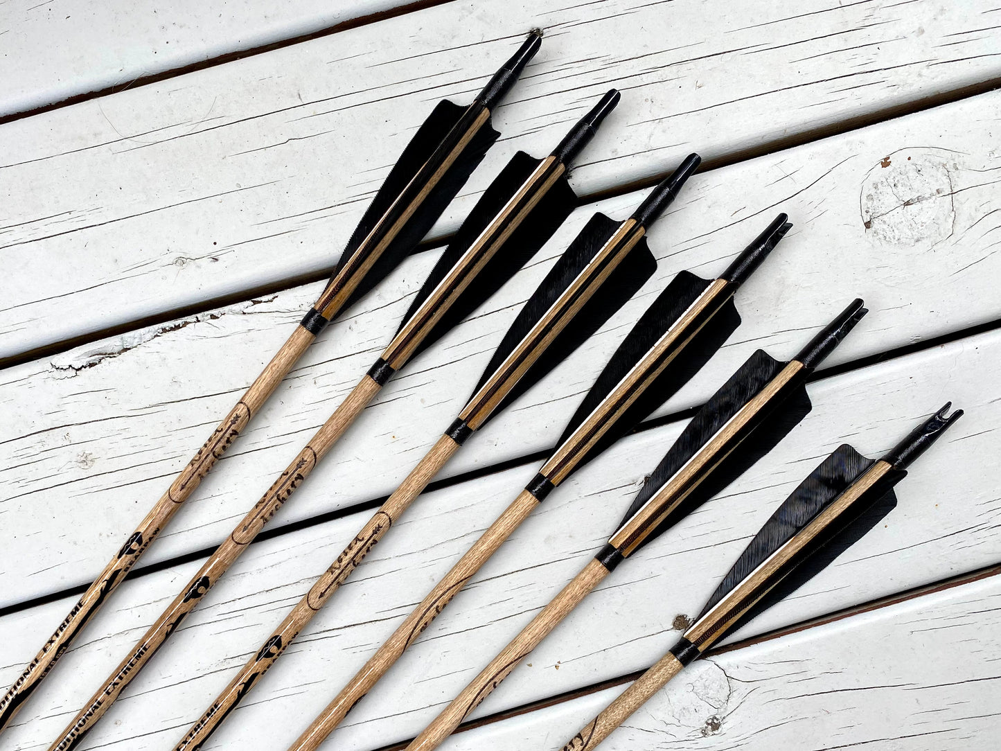 Carbon Arrows-Wood Effect-Half Dozen