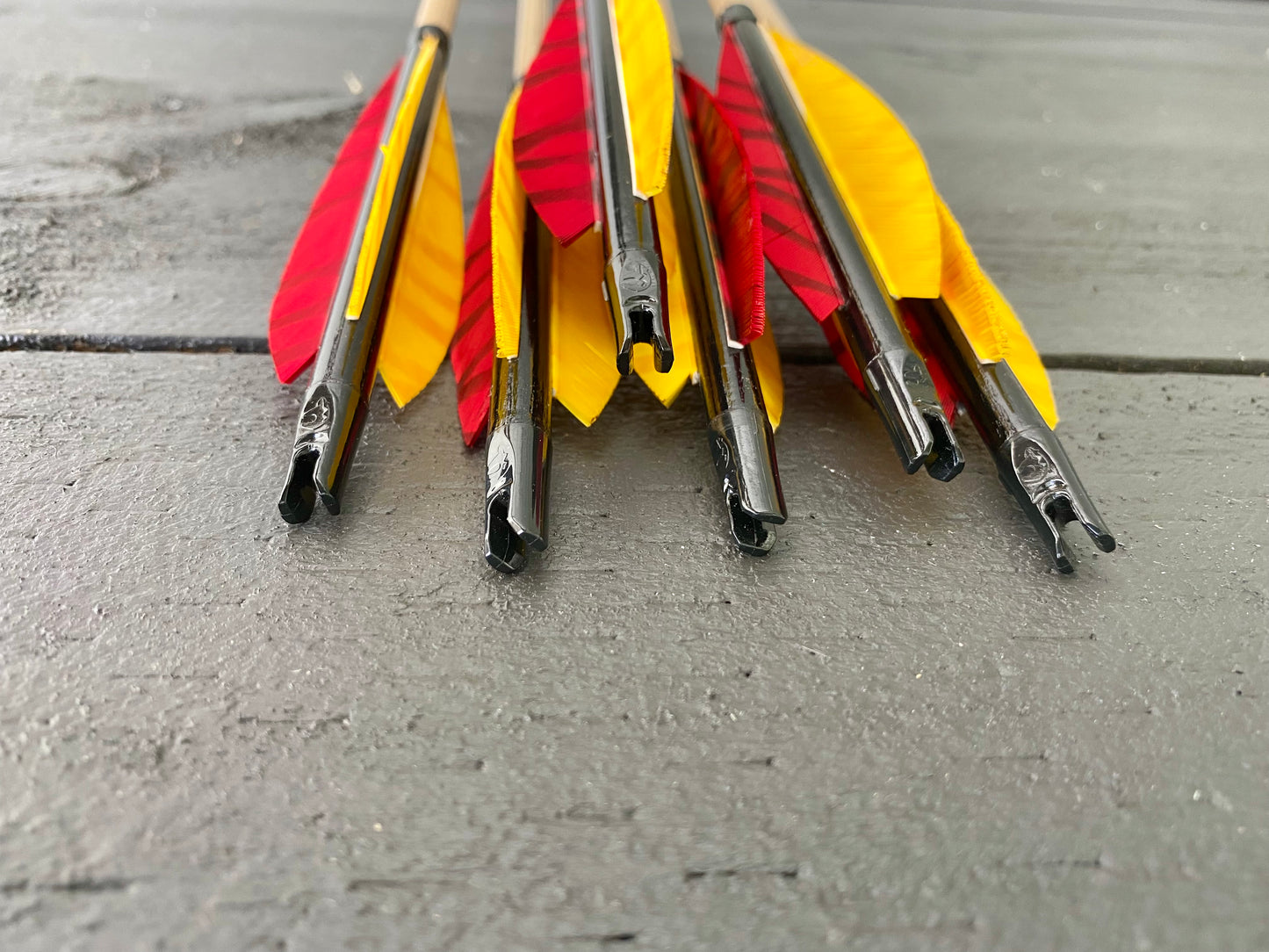 Carbon Arrows-Wood Effect-Half Dozen