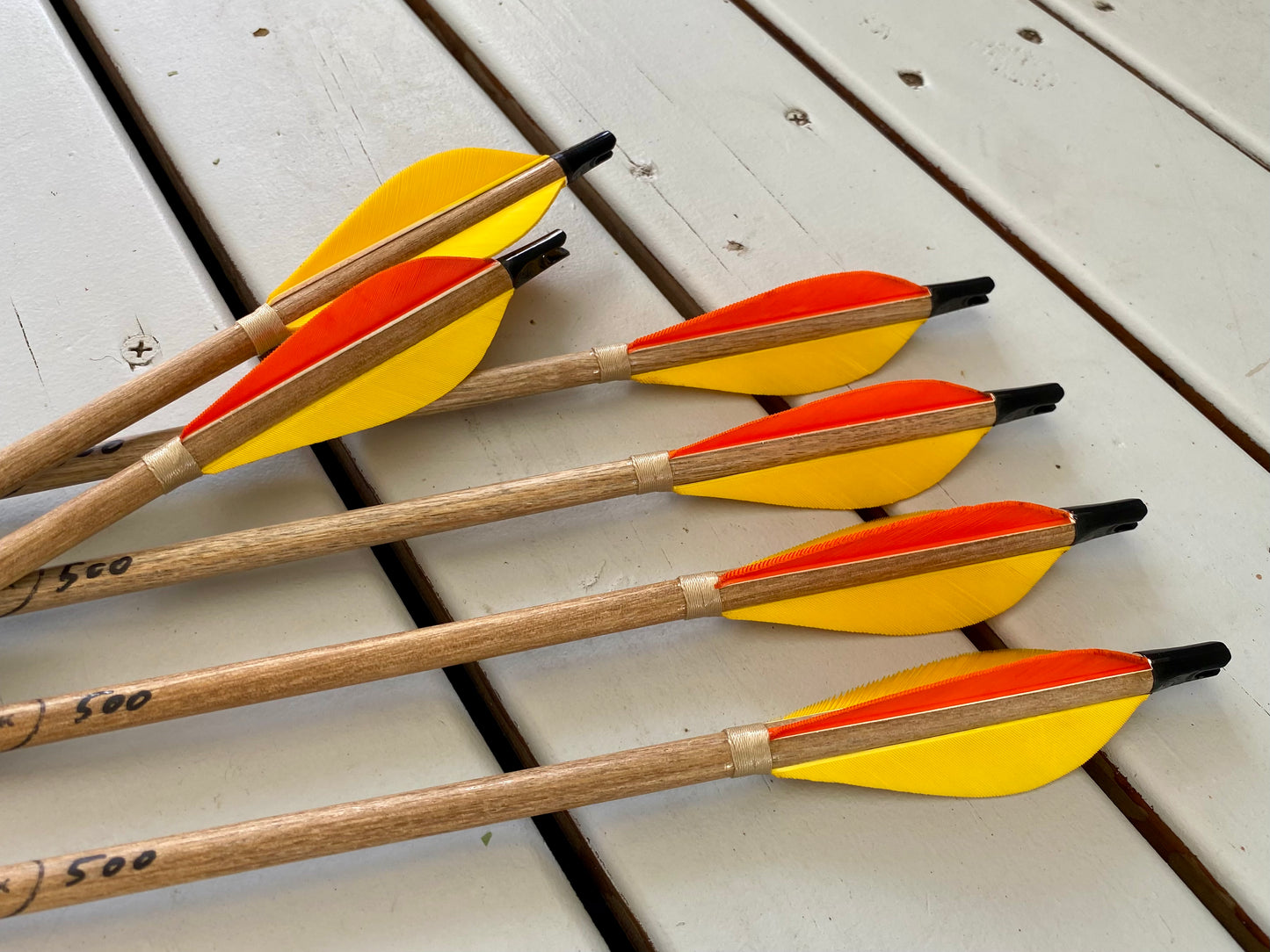 Carbon Arrows-Wood Effect-Half Dozen