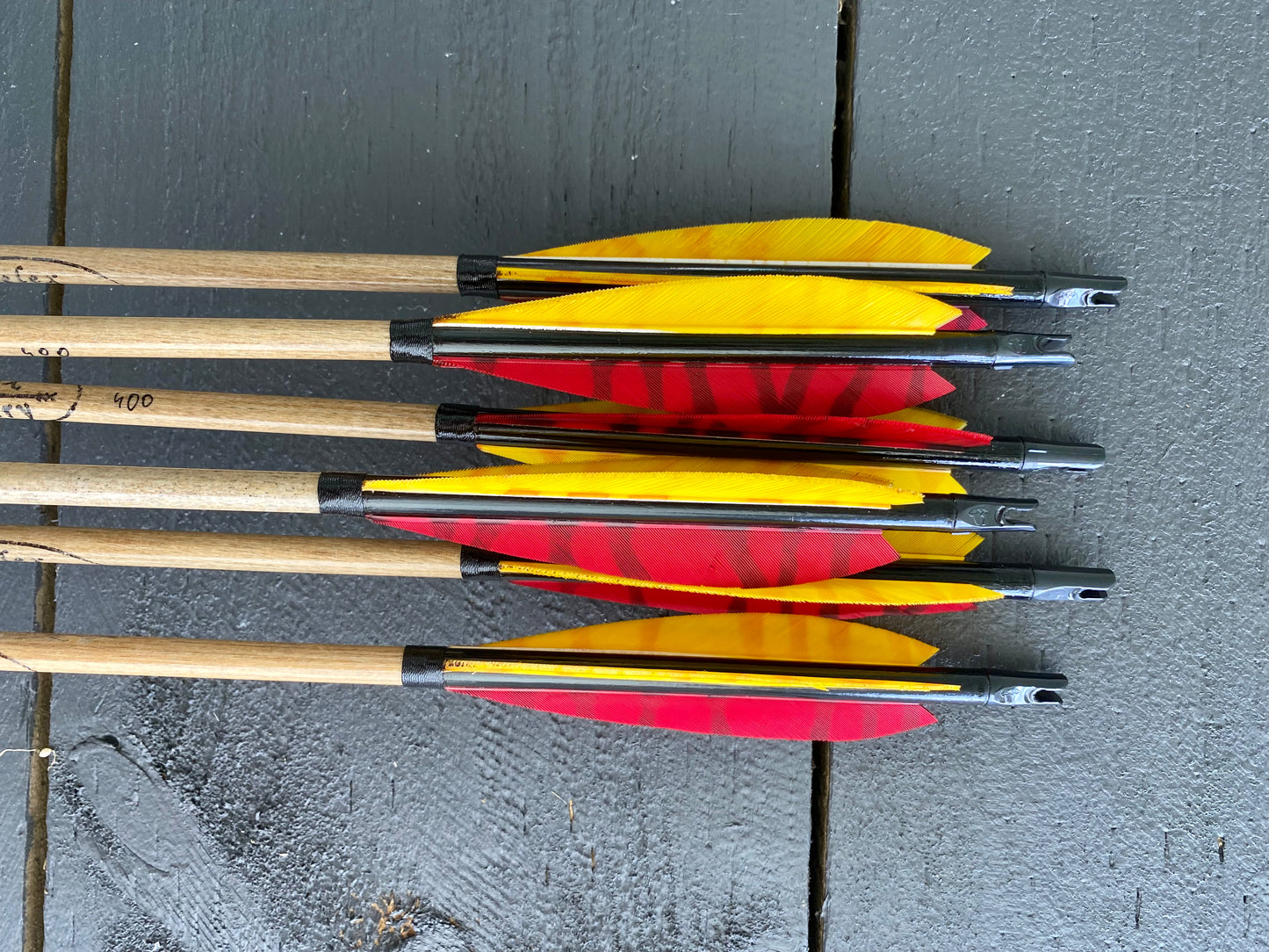 Carbon Arrows-Wood Effect-Half Dozen