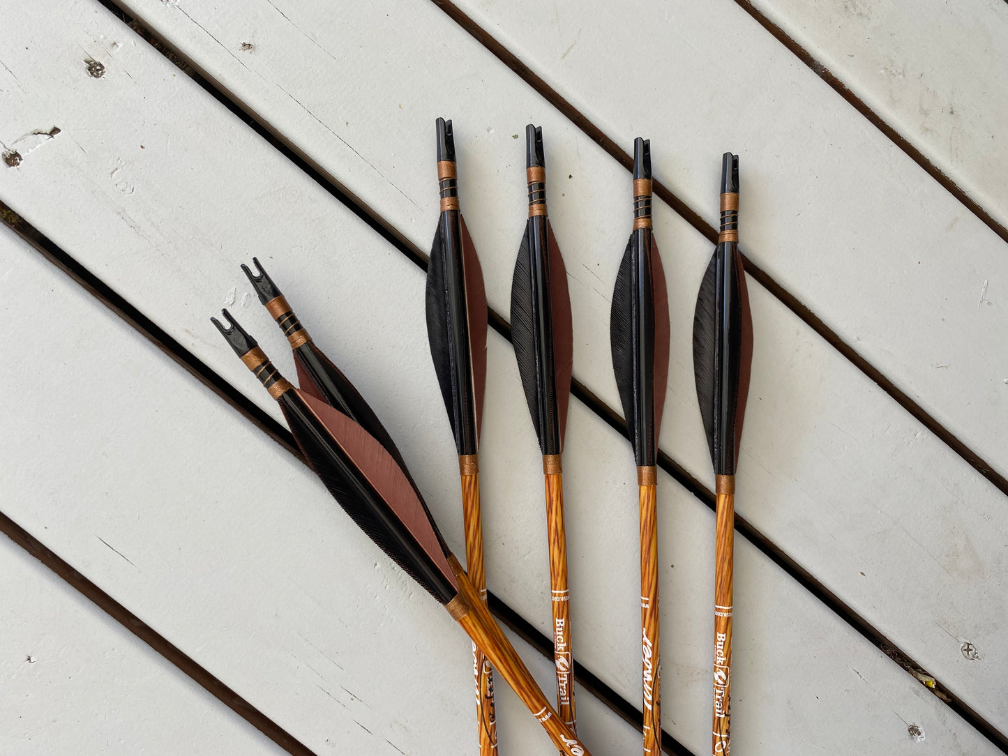 Carbon Arrows-Wood Effect-Half Dozen