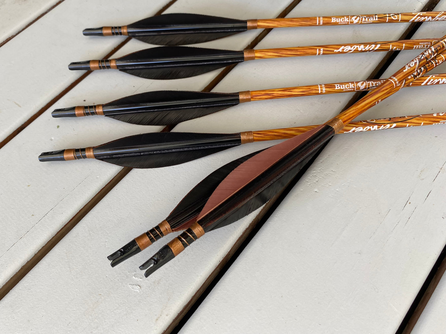 Carbon Arrows-Wood Effect-Half Dozen