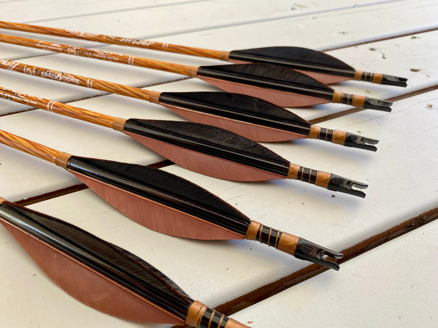 Carbon Arrows-Wood Effect-Half Dozen