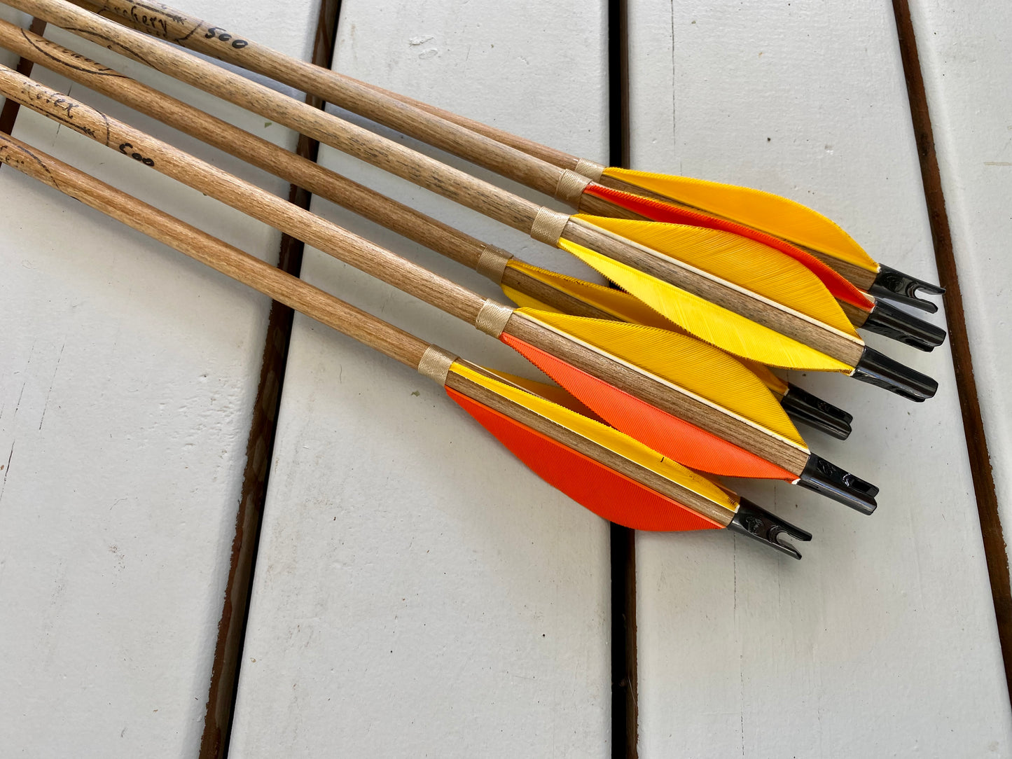 Carbon Arrows-Wood Effect-Half Dozen