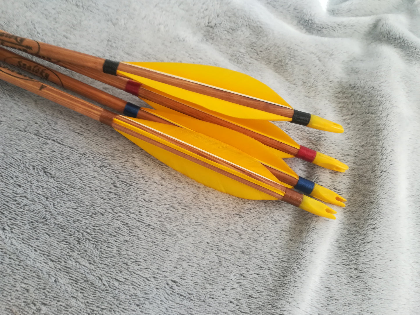 Traditional Wooden Arrows Archery Equipment