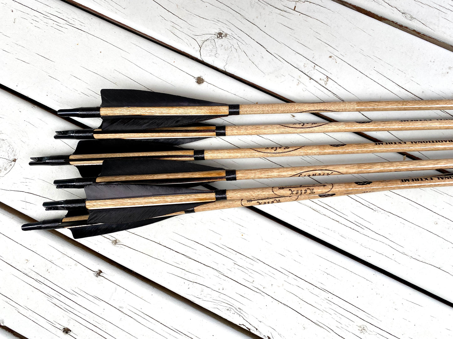 Carbon Arrows-Wood Effect-Half Dozen