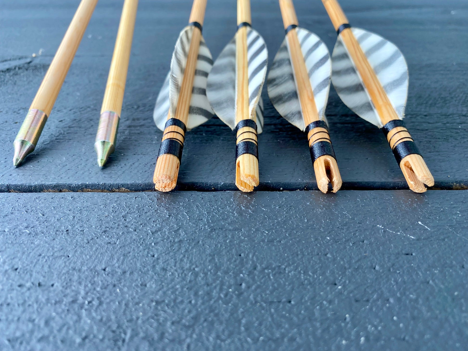 Wooden arrows best sale