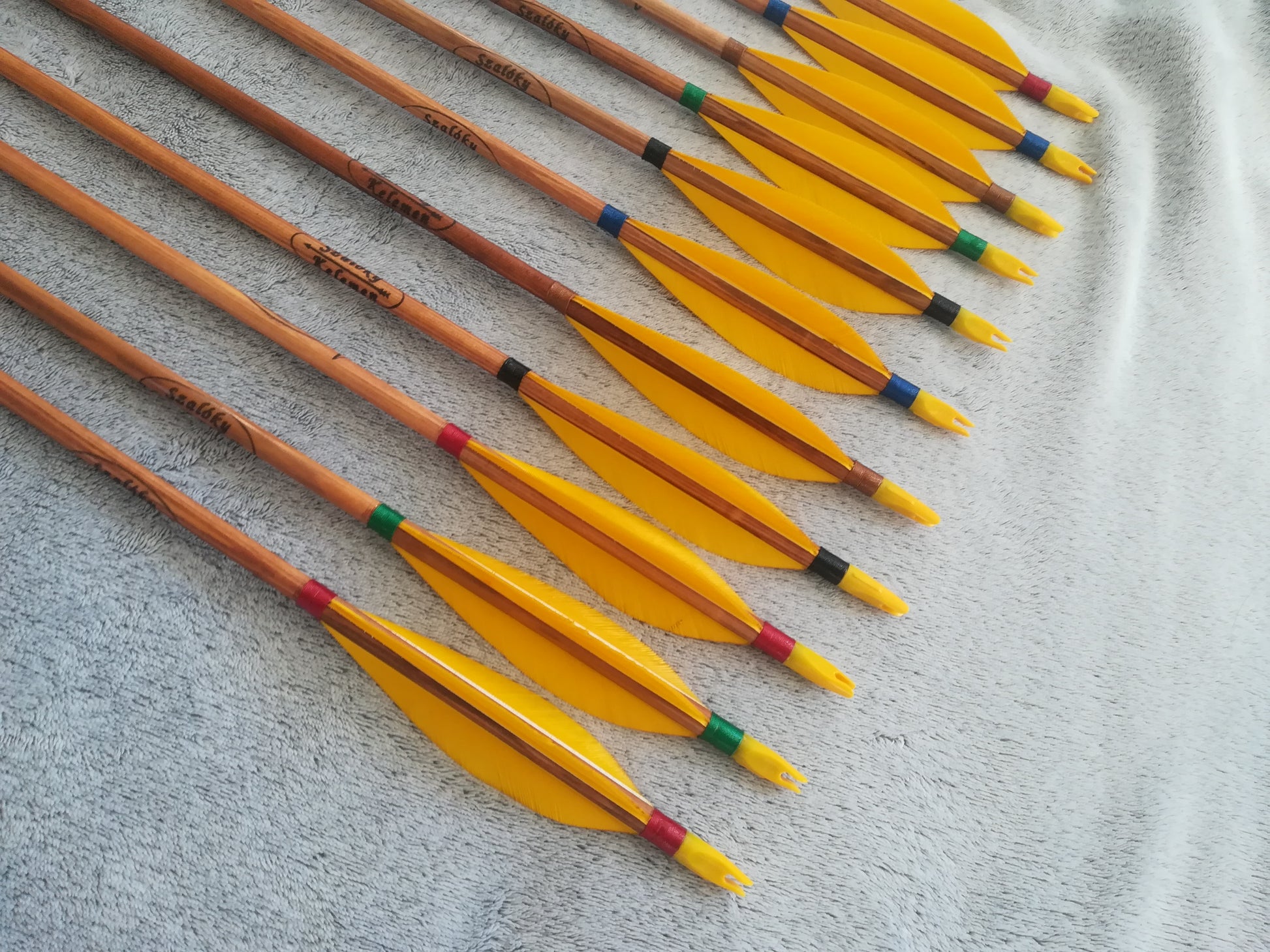 Traditional Wooden Arrows Archery Equipment